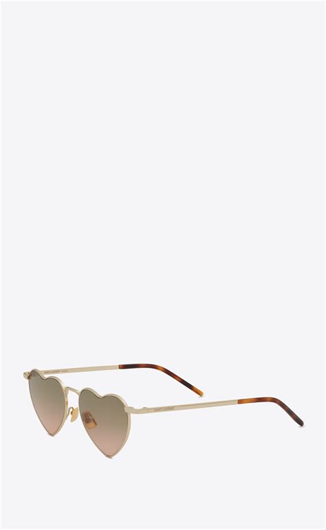 ysl loulou sunglasses silver|NEW WAVE SL 301 LOULOU .